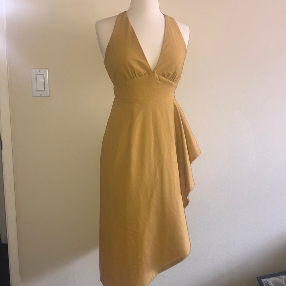 Mustard Yellow Dress